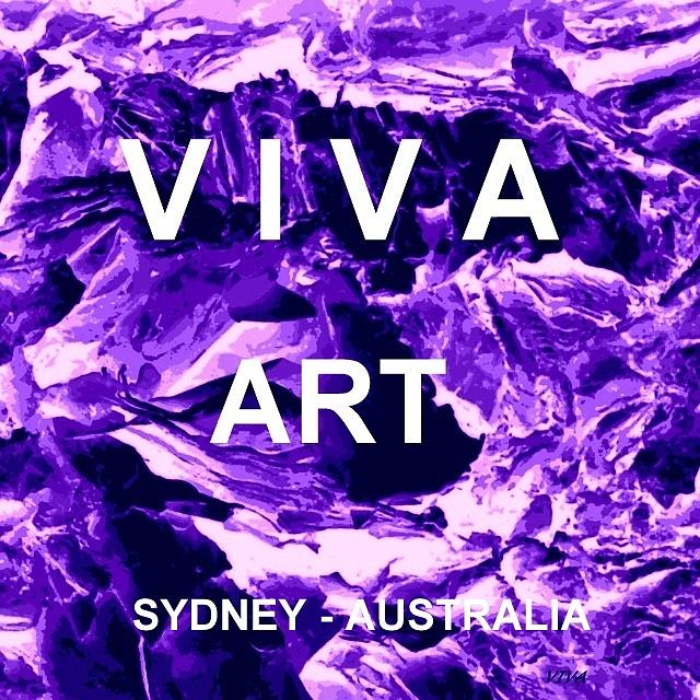Avatar Purple- VIVA ART Digital Art by VIVA Anderson