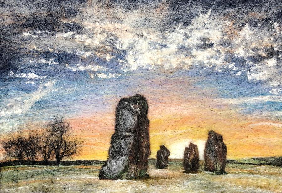 Avebury in Winter by Ushma Sargeant Avebury in Winter by Ushma Sargeant