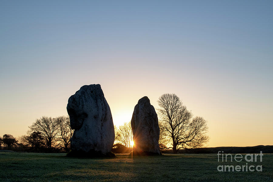Avebury Stone Circle Sunrise Photograph by Tim Gainey