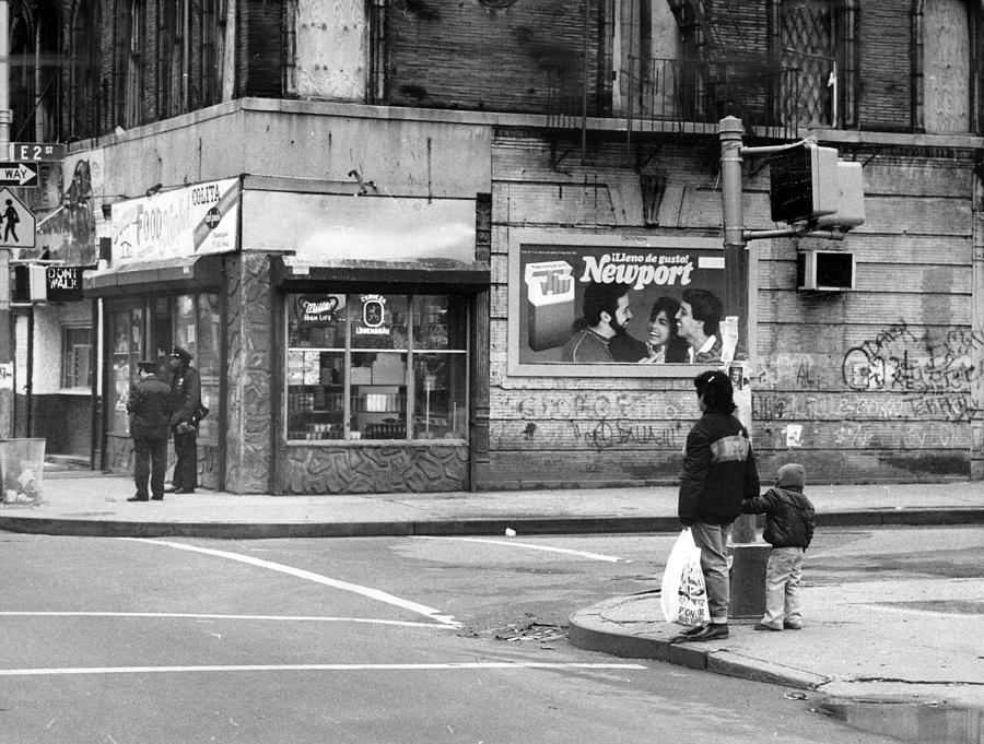 Avenue B And E. 2nd St. In The East by New York Daily News Archive