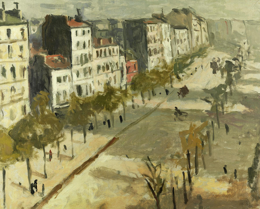 Avenue De Versailles, 1904 Painting By Albert Marquet