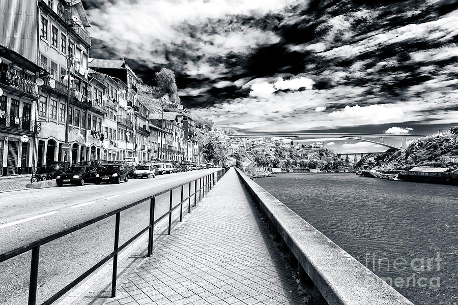 Avenue Photograph - Avenue Engenheiro Gustavo Eiffel In Porto by John Rizzuto Avenue Photograph - Avenue Engenheiro Gustavo Eiffel In Porto by John Rizzuto
