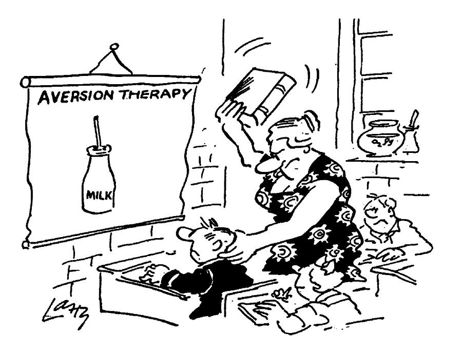 Aversion Therapy Drawing by Larry Aversion Therapy Drawing by Larry