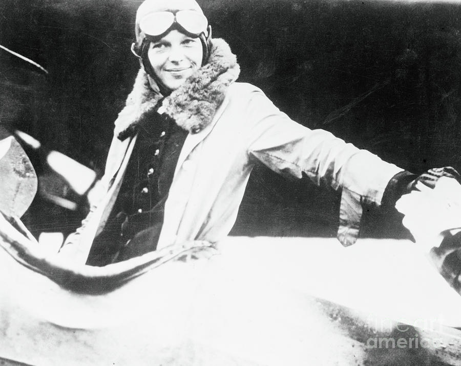 Aviator Amelia Earhart Photograph by Bettmann