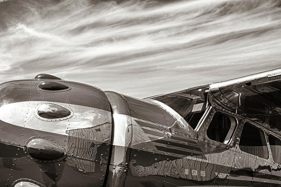 Black And White Photograph - Aviator by Nathan Larson