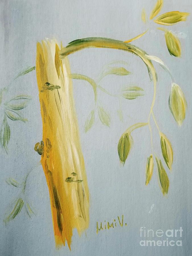 Avocado Tree  Painting by Maria Langgle