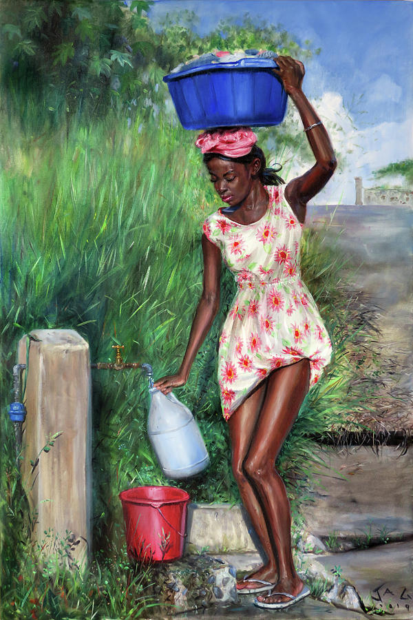 Avon at Standpipe Painting by Jonathan Gladding