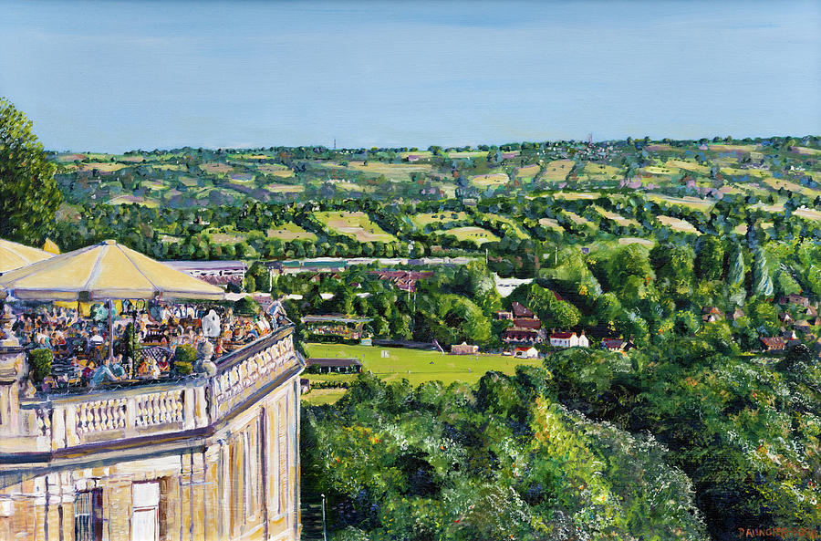 Avon Gorge Hotel View Painting by Seeables Visual Arts