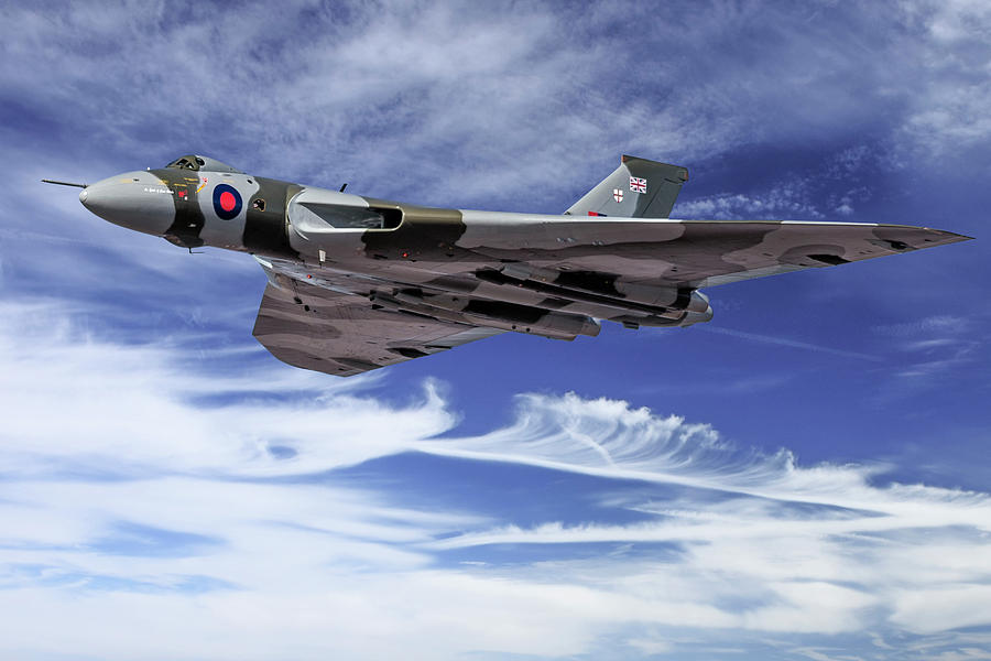 Avro Vulcan rules the sky Photograph by Rob Lester - Fine Art America