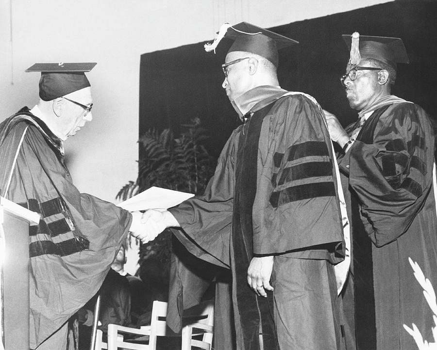 Awarded Honorary Degree To William Jones Photograph by North Carolina Central University