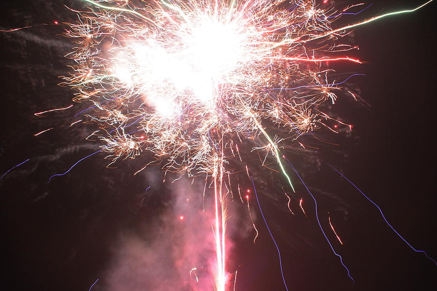 Awesome Fireworks Photograph by Brigitta Diaz - Fine Art America