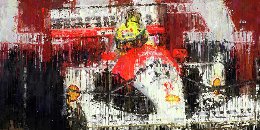 Ayrton Senna - 51 by Andrea Mazzocchetti Ayrton Senna - 51 by Andrea Mazzocchetti