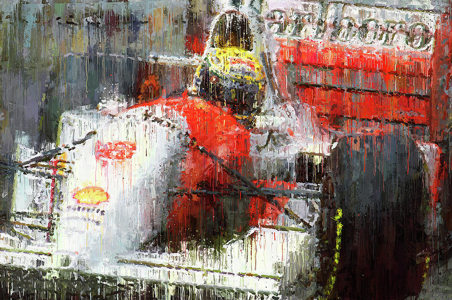 Ayrton Senna - 52 by Andrea Mazzocchetti Ayrton Senna - 52 by Andrea Mazzocchetti