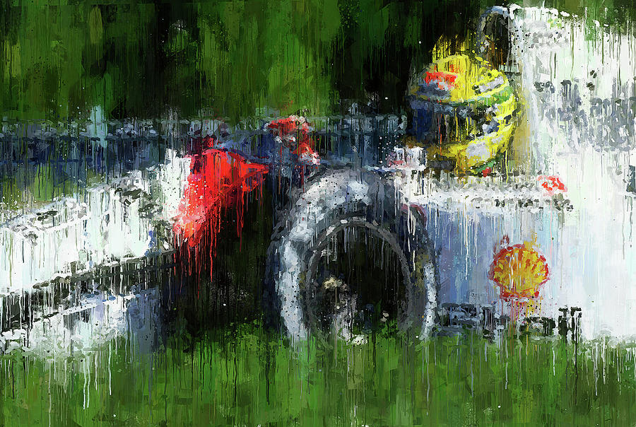Ayrton Senna - 53 by Andrea Mazzocchetti Ayrton Senna - 53 by Andrea Mazzocchetti