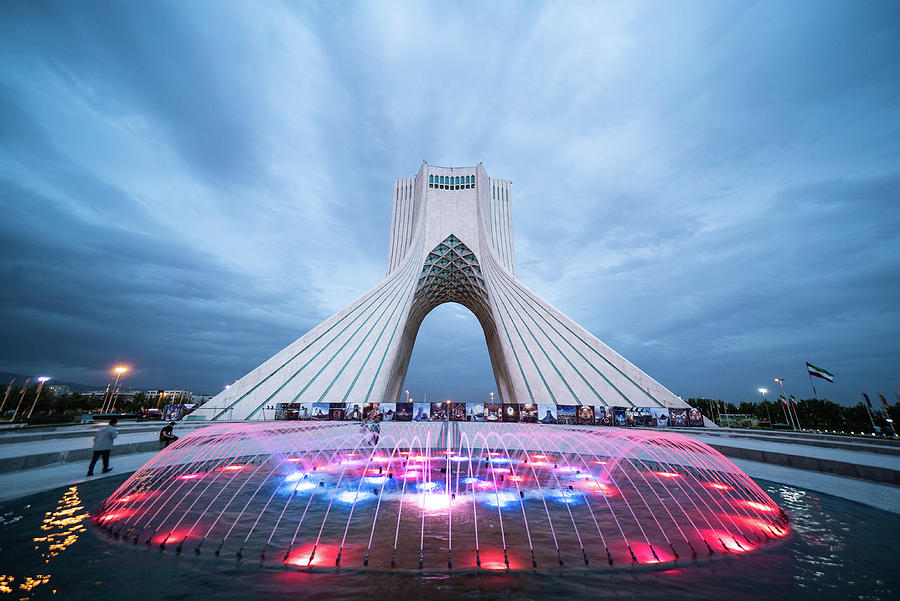 Azadi Tower, Tehran, Iran Photograph by Kamran Ali