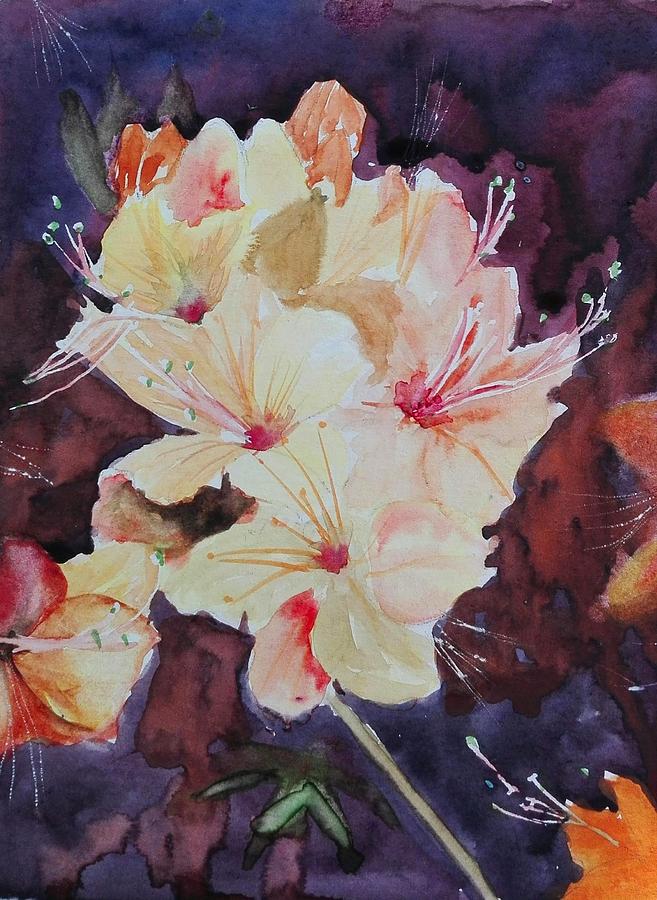 Azalea Painting by Sandie Croft