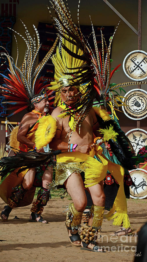 Aztec Dance Men Photograph by Debby Pueschel