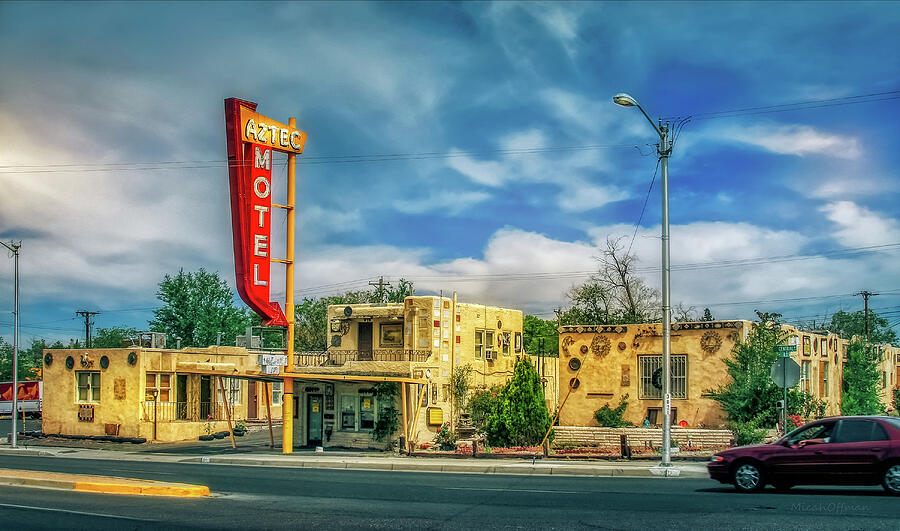 Aztec Motel Photograph by Micah Offman