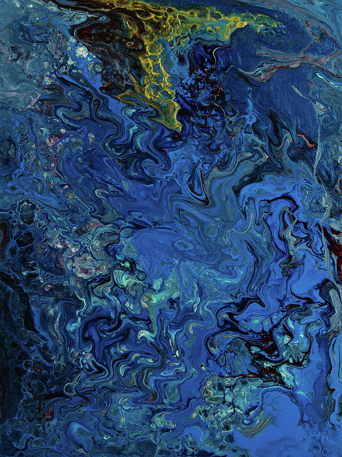 Azure Painting by Jennifer Walsh