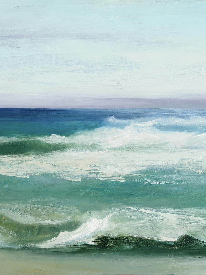 Azure Ocean IIi Painting by Julia Purinton - Fine Art America