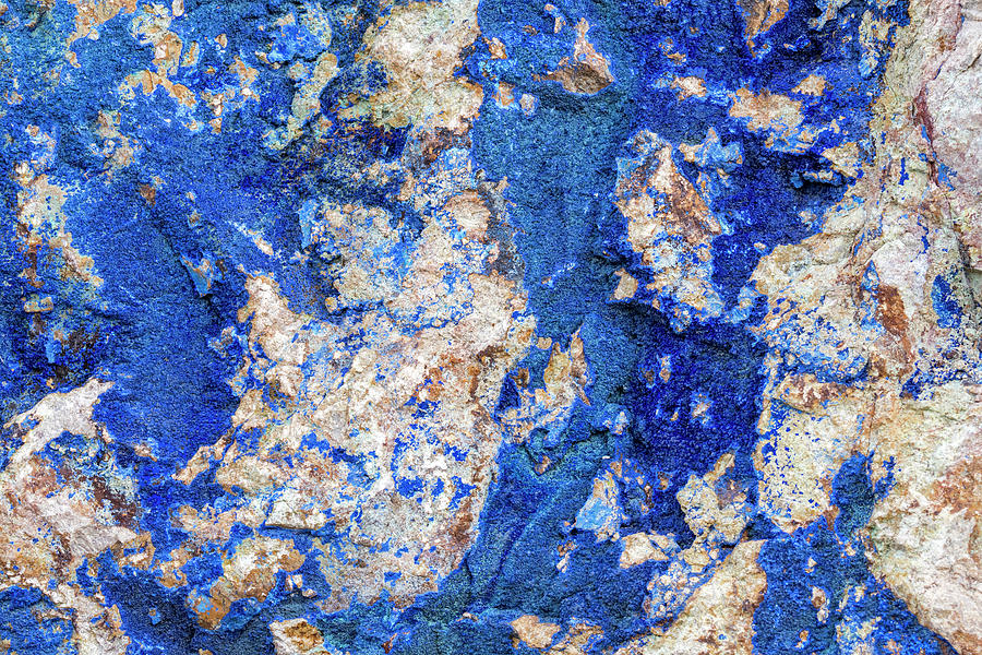 Azurite / Chessylite, Soft, Deep Blue Copper Photograph by Philippe Clement / Naturepl.com Azurite / Chessylite, Soft, Deep Blue Copper Photograph by Philippe Clement / Naturepl.com