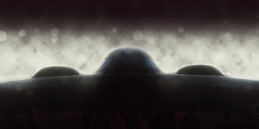 B-2 Shadows Digital Art by Airpower Art