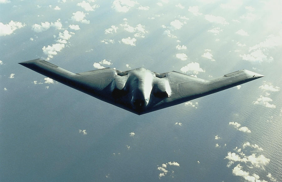 B-2 Spirit Bomber In Flight Photograph by Stocktrek - Fine Art America