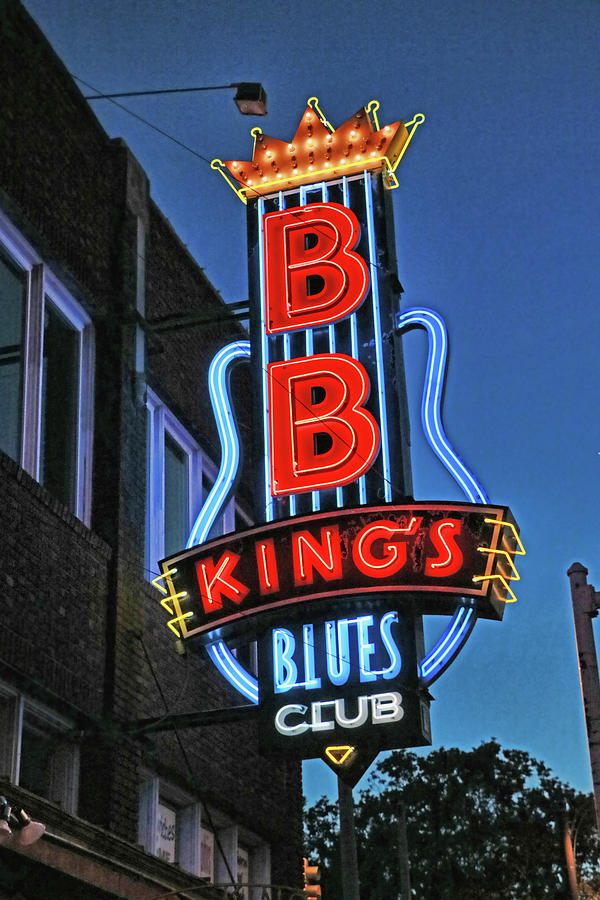 B. B. King's Blues Club - Memphis Photograph By Allen Beatty