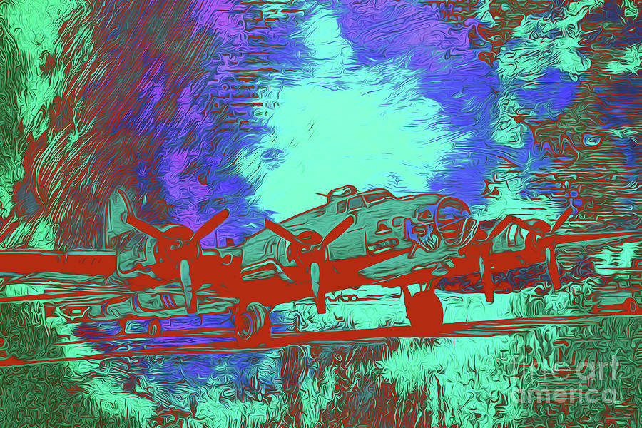 B17 16 Digital Art by Chris Taggart - Fine Art America