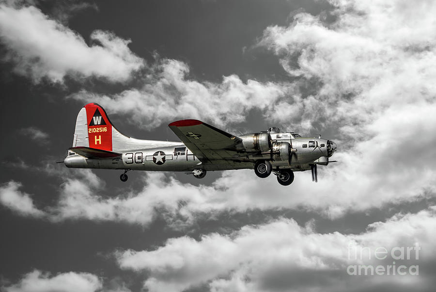 B17 Aluminum Overcast Photograph by Anthony Sacco