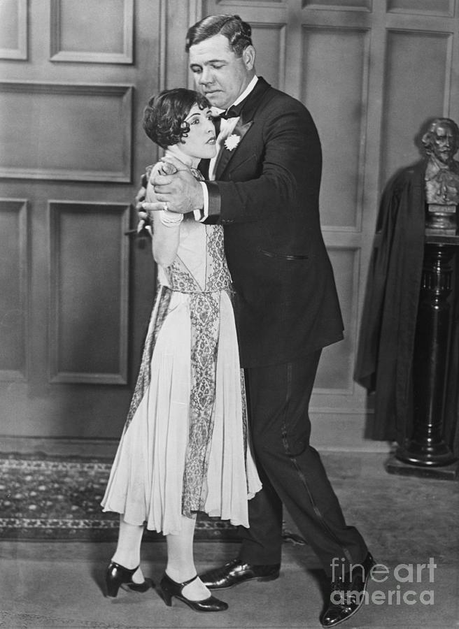Babe Ruth Dancing With Hazel Rowland Photograph by Bettmann