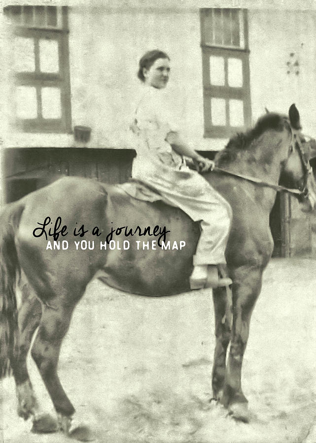 BABI AND BILL quote Photograph by Dressage Design