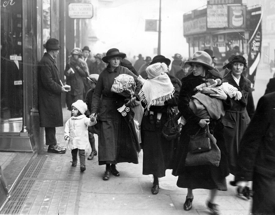 Babies And Bargains Photograph by Hulton Archive