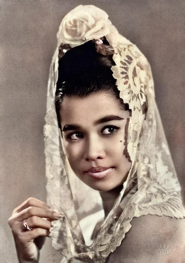 Baby Huwae, C 1963, Tati Photo Studio Colorized By Ahmet Asar Colorized By Ahmet Asar Painting