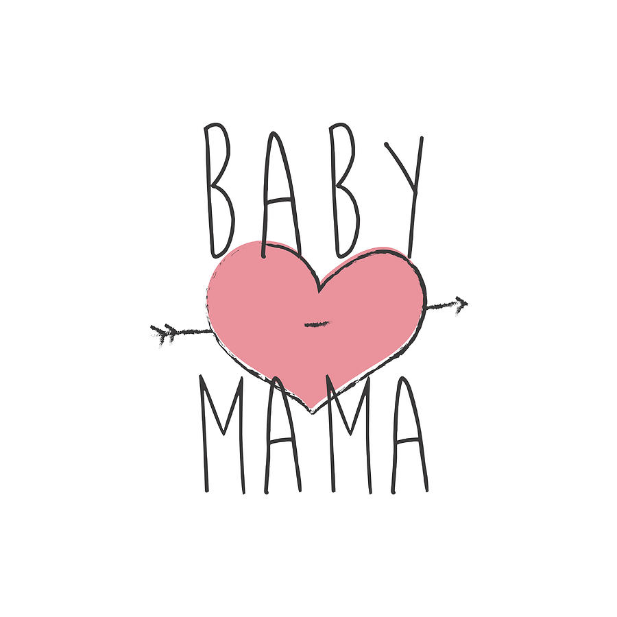 Baby Mama Mixed Media - Baby Mama by Kimberly Glover