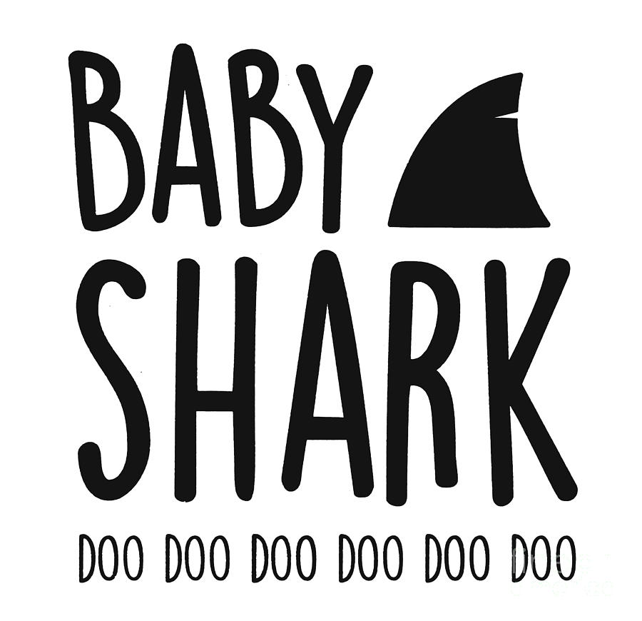 Baby Shark Digital Art by Jordan A Chamberlain | Fine Art America