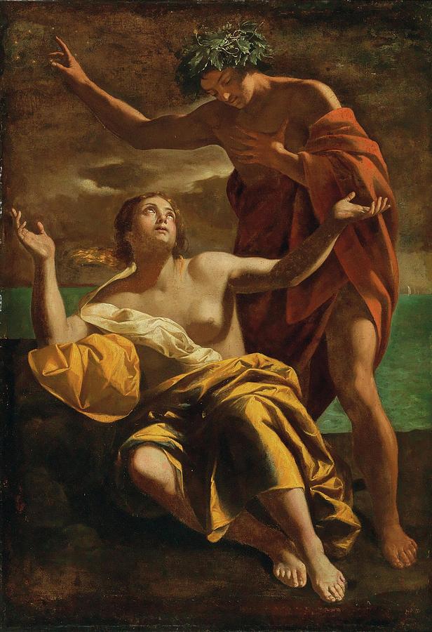 Bacchus And Arianna Painting by Giovanni Giacomo Sementi | Fine Art America