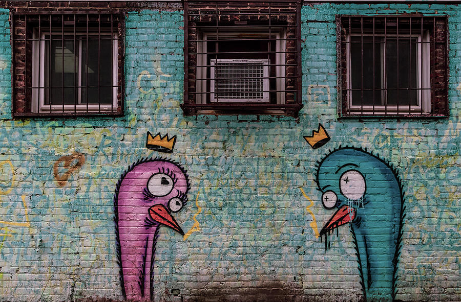 Back Alley Artwork Photograph by Kevin Plant
