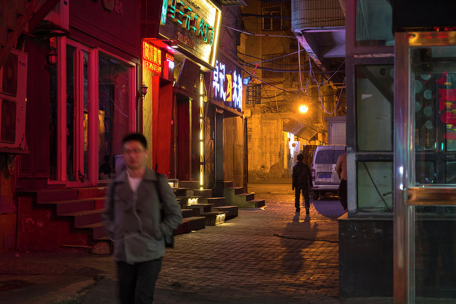 Back Alley Shortcut Urumqi Xinjiang China Photograph by Adam Rainoff