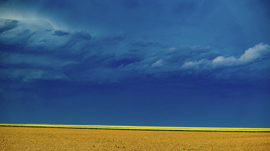 Back End of a High Plains Storm Photograph by Jon Friesen