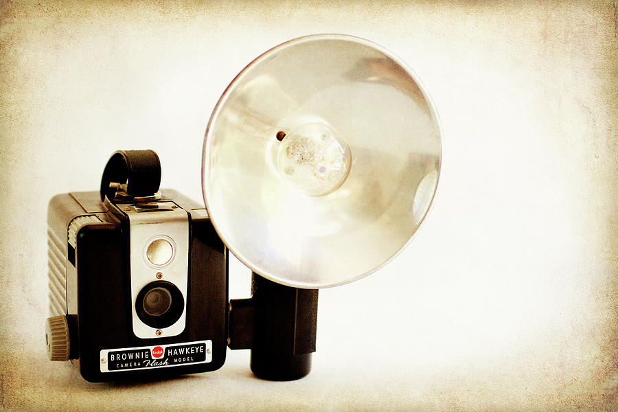 Vintage Photograph - Back In A Flash by Jessica Rogers