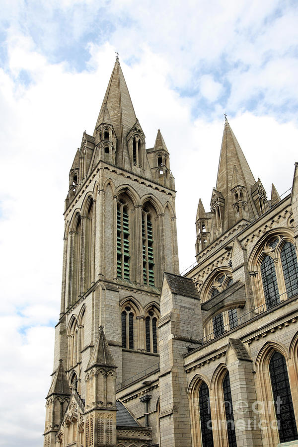 Back Of The Front Of Truro Cathedral Photograph