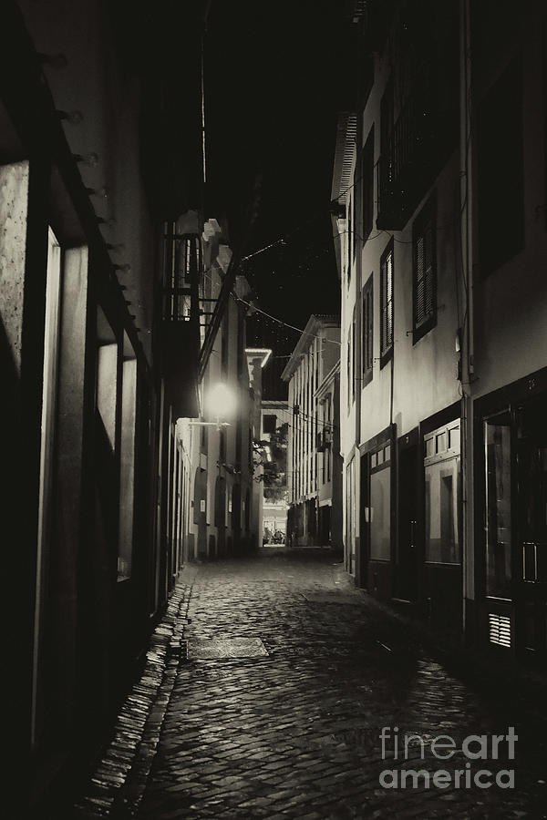 Back Street In Funchal Photograph