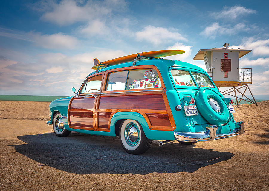 Woodie Photograph - Back to the Beach by Ryan Smith