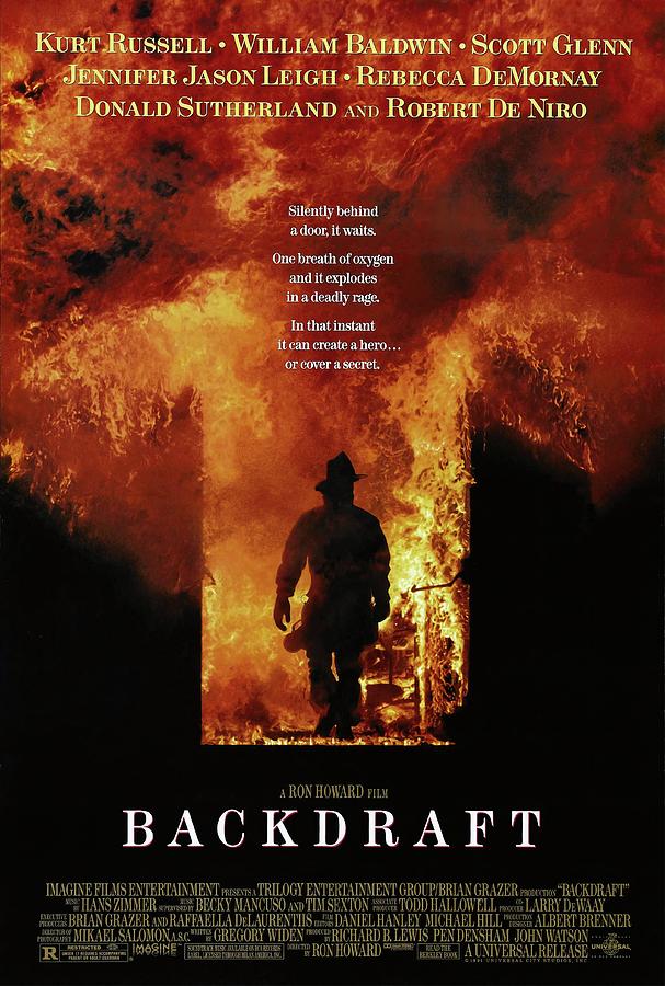 Movie Poster Photograph - Backdraft -1991-. by Album