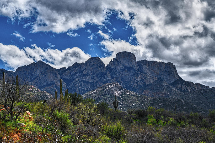 Backside of the Catalinas Photograph by Chance Kafka