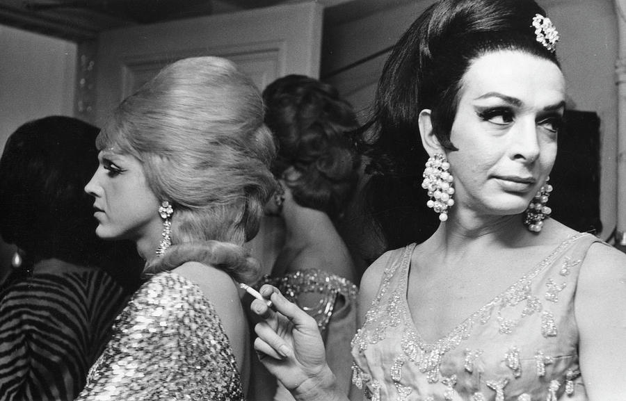Backstage At Drag Beauty Contest Photograph by Fred W. McDarrah Backstage At Drag Beauty Contest Photograph by Fred W. McDarrah