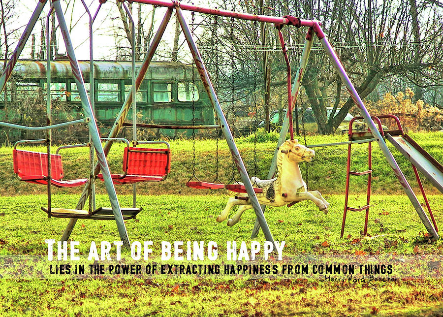 BACKYARD PLAY quote Photograph by Dressage Design
