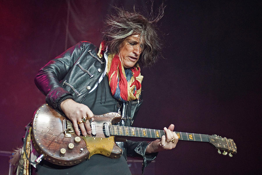 Joe Perry Photograph - Bad Company & Joe Perry Perform At by Neil Lupin