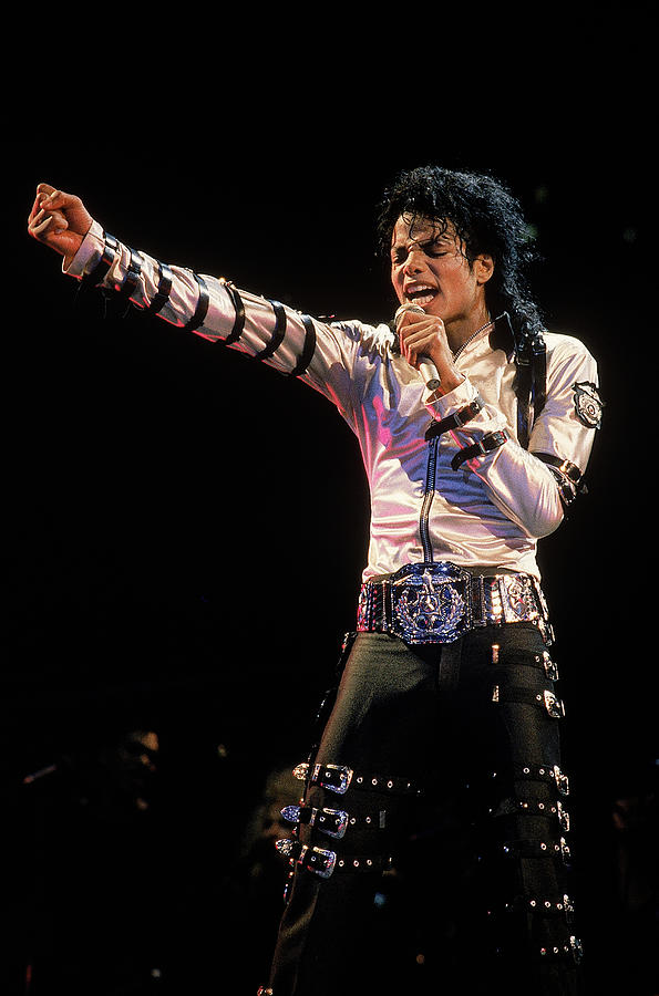 Michael Jackson Photograph - BAD Concert Tour by Dmi